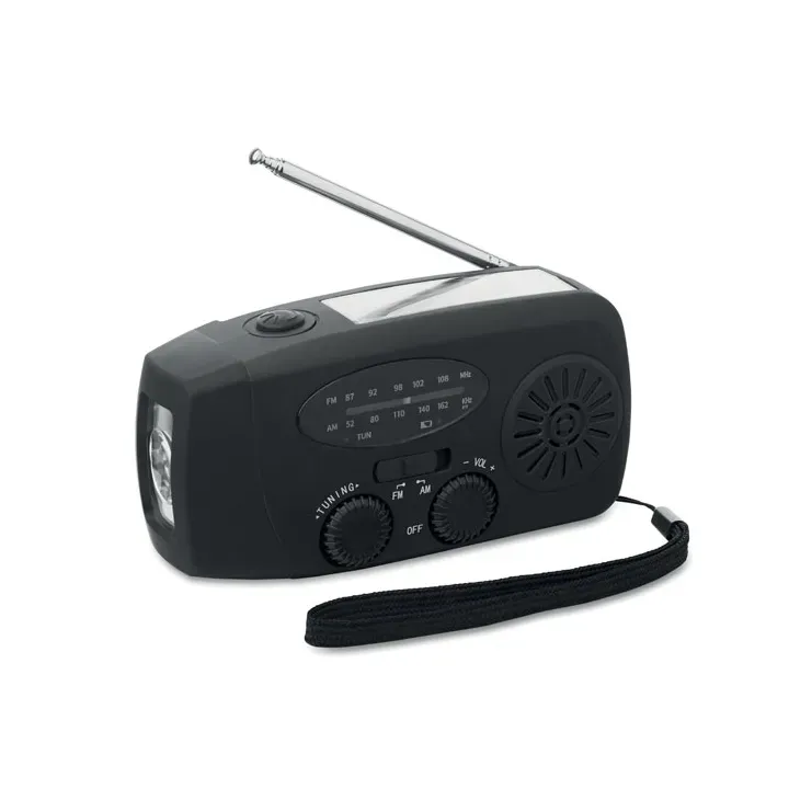 Portable radio with LED torch - MO2746 (MOCN#03)